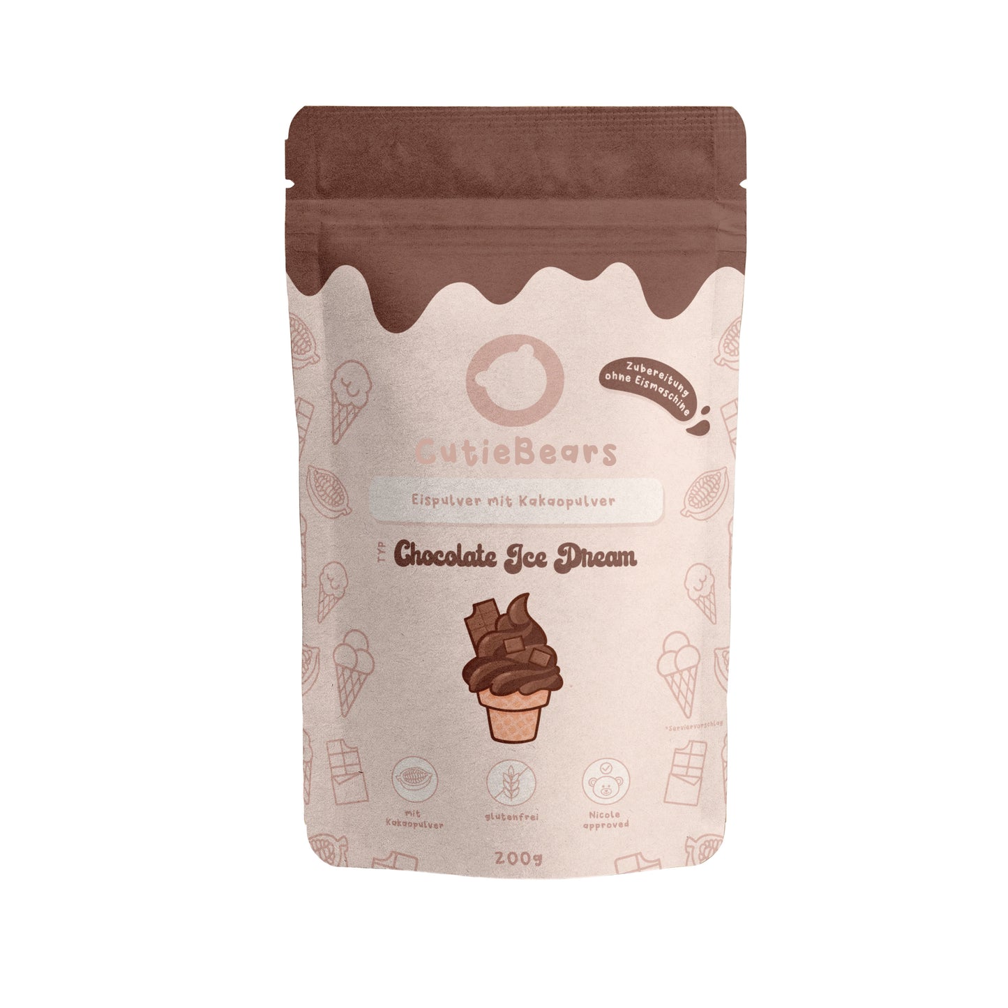 Chocolate Ice Dream (Ice powder)